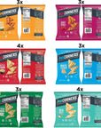 PopCorners Popped Corn Snacks, 6 Flavor Variety Pack, 1oz Bags (20 Pack)