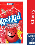 Kool Aid Cherry Powdered Drink Mix 013oz Packets Pack of 192