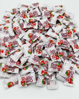 Creme Saver Strawberry Bulk 1 Pound  Strawberries and Creme Hard Candy  Pink Candy Bulk Strawberry Candies Individually Wrapped Hard Candy