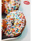 Bakers Choice Rainbow Sprinkles for Baking - Rainbow Jimmies Sprinkles for Ice Cream Toppings - Dairy Free, Kosher 20 oz.