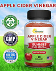 aSquared Nutrition Apple Cider Vinegar Gummies - 1500mg with The Mother - 90 ACV Gummies w/Vitamin B6 & B12, Folic Acid - Vegan Gummy Supplement Alternative to Capsules Pills & Drink