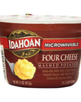 Idahoan Mashed Potatoes Four Cheese 15 Ounce Pack of 12