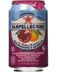 San Pellegrino Melograno E Arancia Pomegranate  Orange 1115 Fl Oz 12 Pack