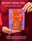 MAYA KAIMAL Organic Indian Tomato  Onion Everyday Chana  10oz PACK of 3  Microwaveable Ready to Eat Fully Cooked Chickpeas  Vegan Ready to Eat