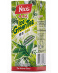 Yeos Iced Green Tea Drink 85 Oz Pack of 24 Cartons  No Artificial Additives  Full of Antioxidants and Minerals  Aqueous Extract of Green Tea and Jasmine