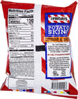 TGI Fridays Potato Skins Snacks Cheddar  Bacon 1oz Bag Pack of 12 Total of 12 Oz