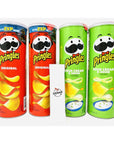 Pringles Original Sour Cream & Onion Flavored Snacks Potato Chips Crisps Variety Snack Packs Bundle with Kokobunch Kit | 4Pk- 5.2oz