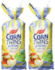 Real Foods Original Organic Corn Thins 53 oz 2 pk