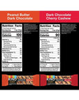 KIND Thins Variety Pack, Peanut Butter Dark Chocolate, Dark Chocolate Cherry Cashew, Healthy Snacks, Low Calorie, 20 Count