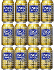 Inca Kola Golden Carbonated la kola dorada  12 oz cans  12pk