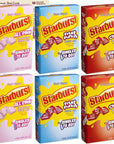 Starburst Singles To Go Variety Pack of 6 Boxes of Drink