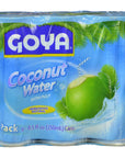 Goya Coconut Water 85 Fl Oz Pack of 6