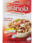 Emco Gluten Free Granola, Strawberries And Almonds - 340 gm