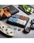 Yogurt Pretzels  Gourmet Pretzels Gift Box  Assorted Flavor Chocolate Pretzels  Thank You Birthday Sympathy Gift Kosher