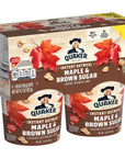 Quaker Instant Oatmeal Express Cup Maple Brown Sugar, 1.69 Ounce (Pack of 4)