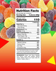 Assorted Fruit Slices Jelly Candy 2 Pound Bag