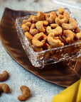 Honey Roasted Cashews  32 oz Reusable Container  Gourmet Nuts Coated with Sweet  Natural Honey  Roasted to Perfection  Healthy Everyday Snack  Vegan  Kosher  HandPicked  Sweet  Crunchy