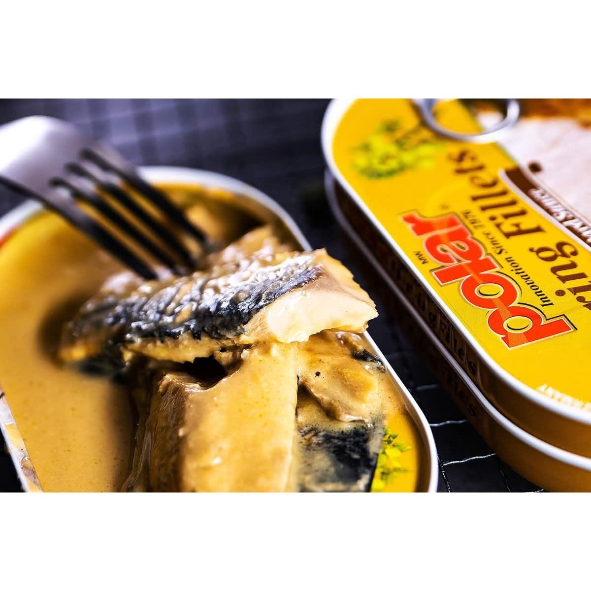 MW Polar Herring in Mustard Sauce 35Ounce Pack of 18