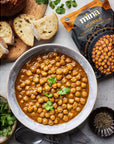 Mina Moroccan Chickpeas Ready to Eat Chickpeas High In Plant Based Protein Vegan NonGMO Gluten Free Kosher Microwavable Packaged Meal  Side Dish 10 oz