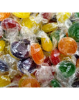 EMPORIUM CANDY TASTY TREATS FOR THE TUMMY Sugar Free Assorted Fruit Hard Candy Buttons  1 lb of Fresh Delicious Individually Wrapped Candy