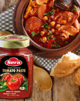 Sera Double Concentrate Tomato Paste 247 oz 2 PACK  100 All Natural  No Additives  No Preservatives  Perfect For Pizza Soup Stews Tikka Masala Shakshouka