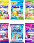 HICHEW Variety Mix Pack of 6 Bags  17 Flavor Assort  Unique Fun Soft  Chewy Taffy Candy  Immensely Juicy Fruit Flavors  Individually Wrapped for Sharing