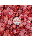 FaveReds  15 lbs of Delicious Fresh Assorted Strawberry Watermelon Cherry Fruit Punch Bulk Wrapped Taffy Candy