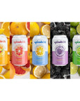 Spindrift Sparkling Water 5 Flavor Variety Pack Made with Real Squeezed Fruit 12 Fl Oz Cans Pack of 10