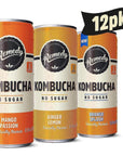 Remedy Kombucha Tea Organic Drink - 8.5 Fl Oz Can - 12-Pack