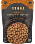 Mina Moroccan Chickpeas Ready to Eat Chickpeas High In Plant Based Protein Vegan NonGMO Gluten Free Kosher Microwavable Packaged Meal  Side Dish 10 oz