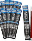 Original Peppered Beef Sticks  Tender Flavorful Extra Large Beef Jerky Sticks with 15g of Protein Per Meat Stick Gluten Free High Protein Low Carb Healthy Snacks for Adults 12 Sticks