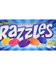 Original Razzles CandyGum Box of 24 14Ounce Bags