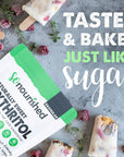 So Nourished Erythritol Sweetener Granular - 1:1 Sugar Substitute, Keto - 0 Calorie, 0 Net Carb, Non-GMO (1 lb / 16 oz)