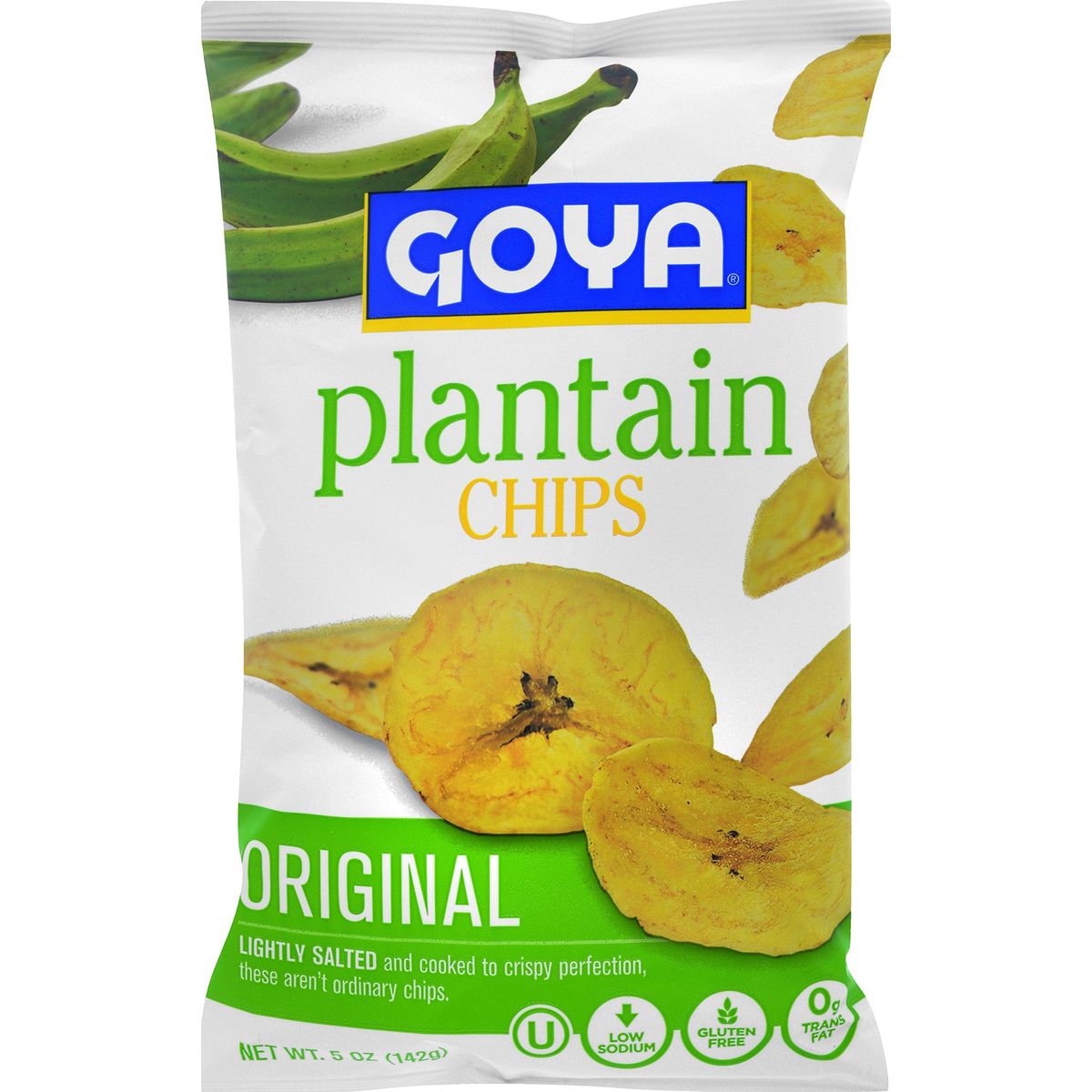 Goya Plantain Chips Original Lightly Salted 5 Oz