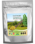 Coconut Country Livings Organic Moringa Leaf Powder Raw 1 lb  Premium Grade Nutrient Dense Health Boost Superfood