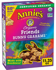 Annies Organic Friends Bunny Graham Snacks Chocolate Chip Chocolate  Honey 1125 oz