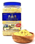 Golden Saffron Yellow Rice  Delicious Taste Low Fat GMO Free Easy Cook Low Fat Long Grain Rice  32OZ 2LBS