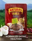 Naturas Refried Red Beans 2822oz Pouch Pack of 2