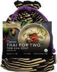 Thai for Two Cooking Kit by Verve CULTURE  USDAOrganic Tom Kha Soup Cooking Kit  Authentic Thai Cuisine  Unique Cooking Gift Set  Vegan GlutenFree  Made in Thailand