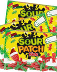 Sour Patch Kids Christmas 2023 Movie Theater Box Candy - Pack of 3