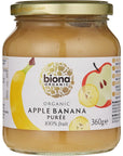 Biona Organic Apple and Banana Puree 360 g, large