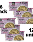 Quinoa Quick Cups Fully Cooked Red  White Quinoa 12Cups