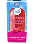 Crystal Light On The Go Raspberry Ice Drink Mix 10Packet Box Pack of 7