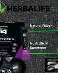 HERBALIFE24 Liftoff: BlackBerry Spark (30 Stick Packs) Nutrition for The 24-Hour Athlete, Energy Supplement, Natural Flavor with Other Natural Flavors, Certified for Sport, Certified Vegetarian