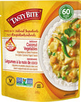 TASTY BITE ENTREE POUCH COCONUT VEG 10OZ