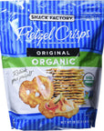 Snack Factory Pretzel Crisps, Original ORGANIC, 28 oz Bag