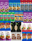 Nuts Snack Packs - Mixed Nuts and Trail Mix Individual Packs - Healthy Snacks Care Package (28 Count)