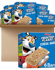 Kellogg's Frosted Flakes Cereal Bars, Original, On The Go Snack Food, 38.4 Oz, 8 Count