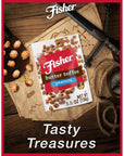 Fisher Snack Butter Toffee Peanuts 55 Ounces Pack of 6 No Artificial Colors or Flavors