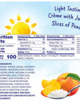 Dole Fruit Bowls Low Fat Peaches & Creme Parfait, Back To School, Gluten Free Healthy Snack, 4.3 Ounce (Pack of 24)